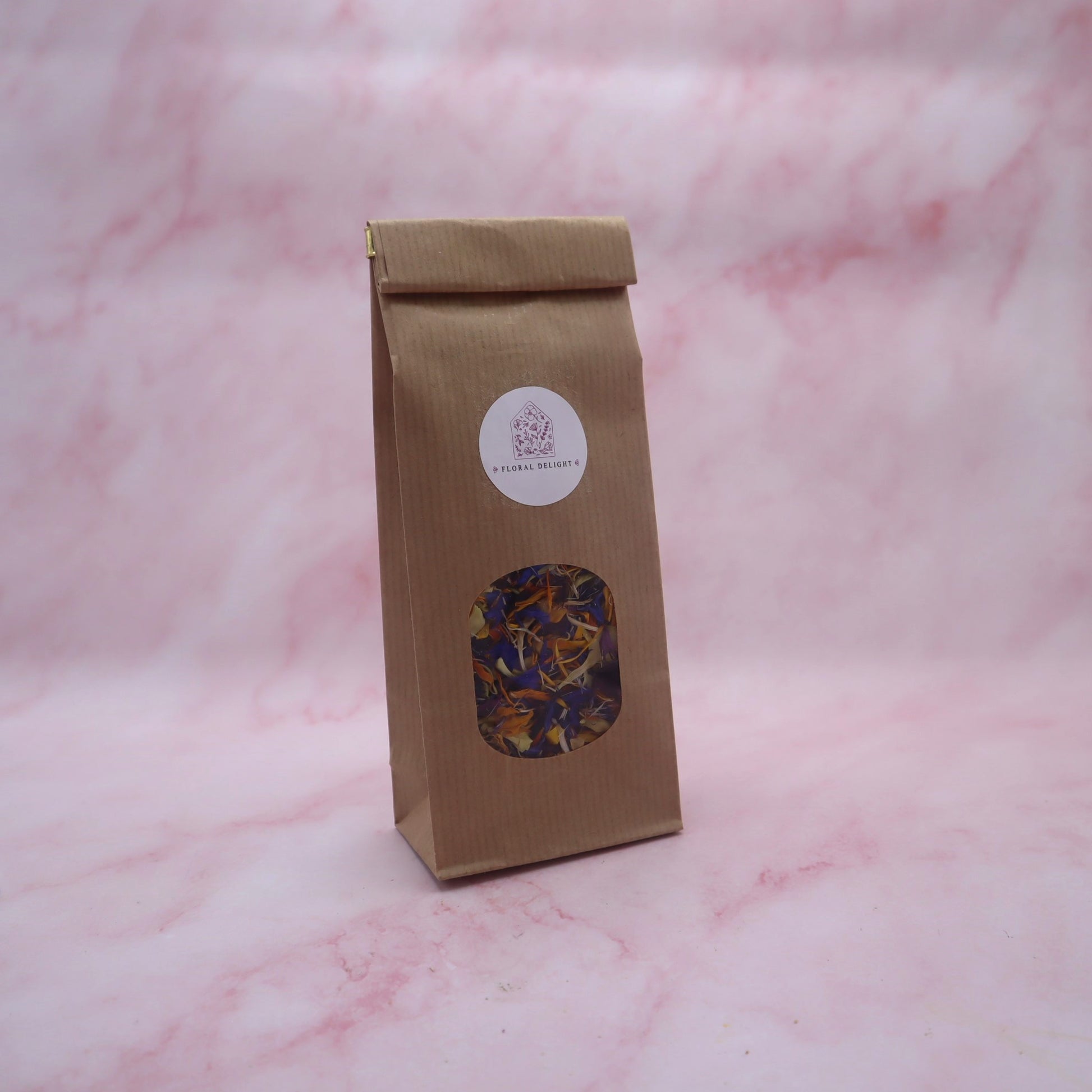 Gedroogde Floral Confetti splash. Sprinkle. Dried edible flowers