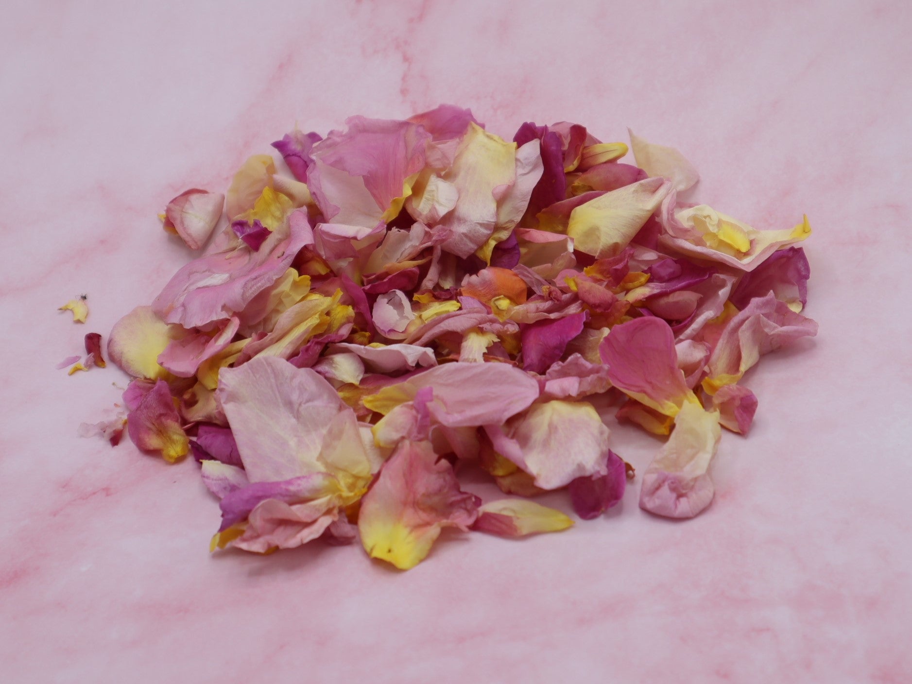 gevriesdroogde eetbare rozenblaadjes bloemen 